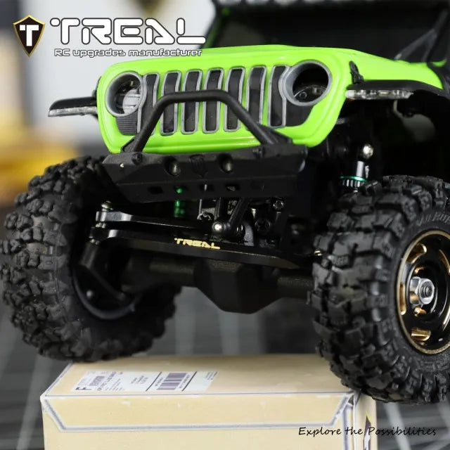 TREAL Brass Front Steering Links for Axial SCX30