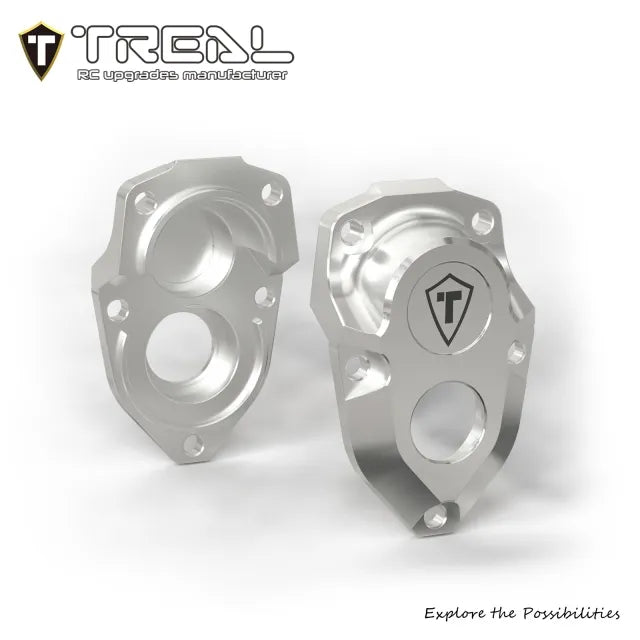 TREAL Aluminum 7075 Front Outer Portal Covers External Cap for Vanquish VRD/VS4-10
