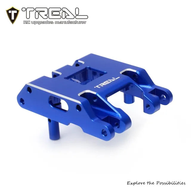 TREAL TRX4MT Center Skid Plate Aluminum 7075 Upgrades for 1/18 TRX-4MT F-150 K10 Monster Truck