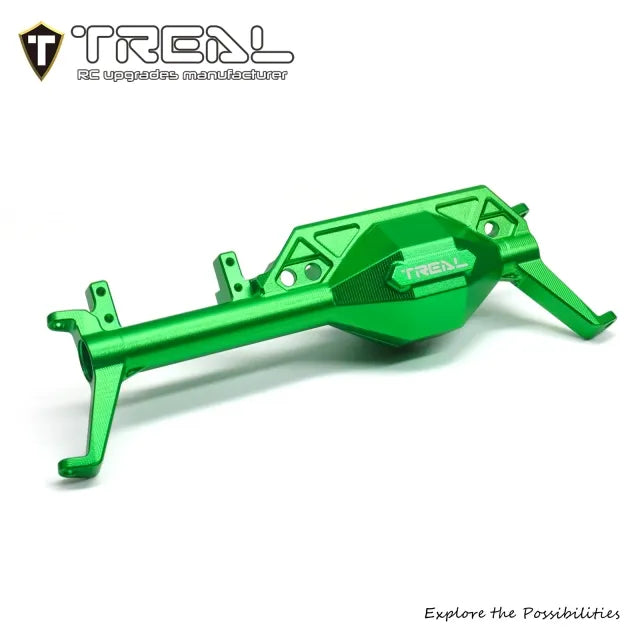 TREAL Aluminum 7075 Front Axle Housing w C Hubs for Axial 1/8 AXP8 Gilamon