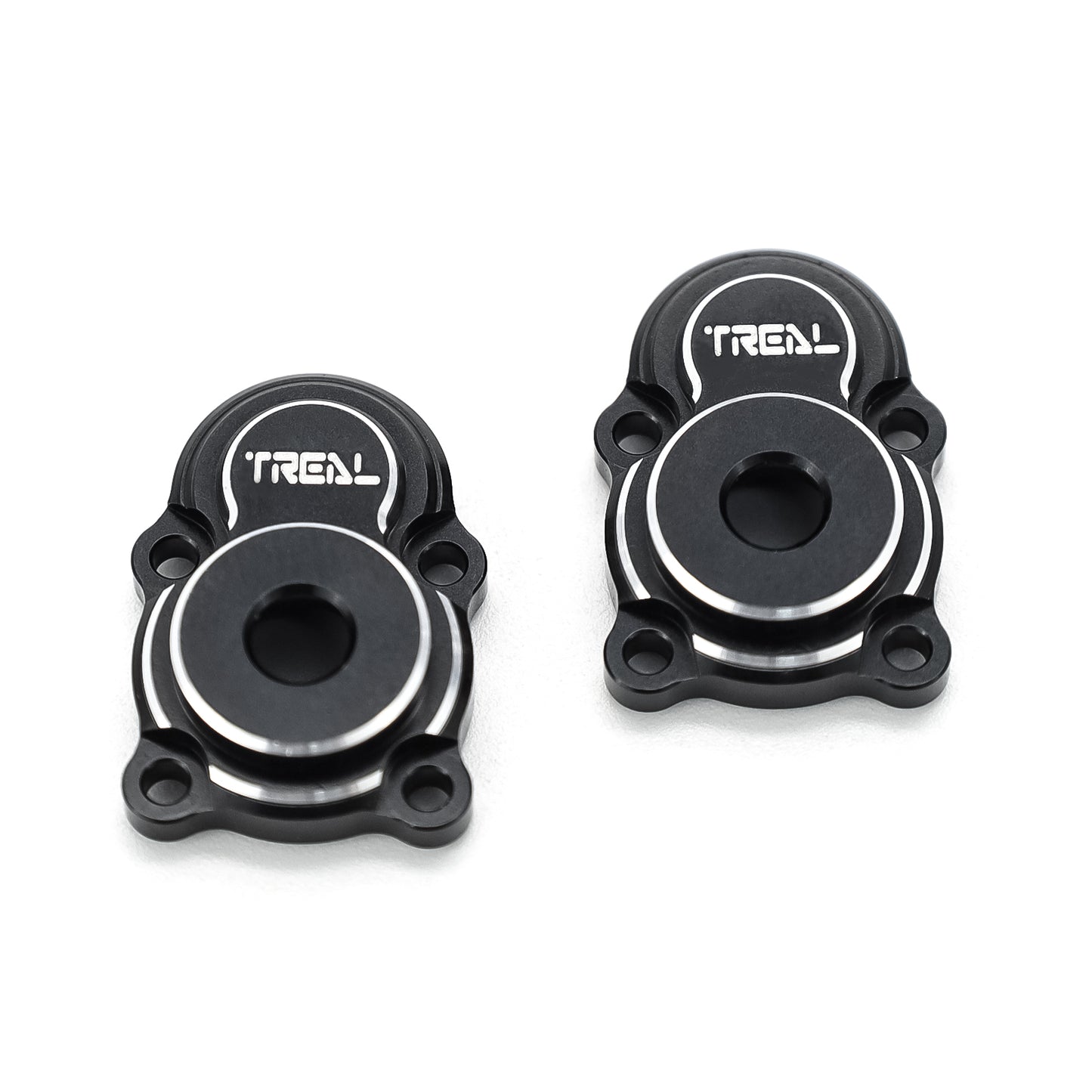 TREAL Aluminum 7075 Outer Portal Covers(2p) Outer Drive Housings for 1/24 FMS FCX24 Upgrades