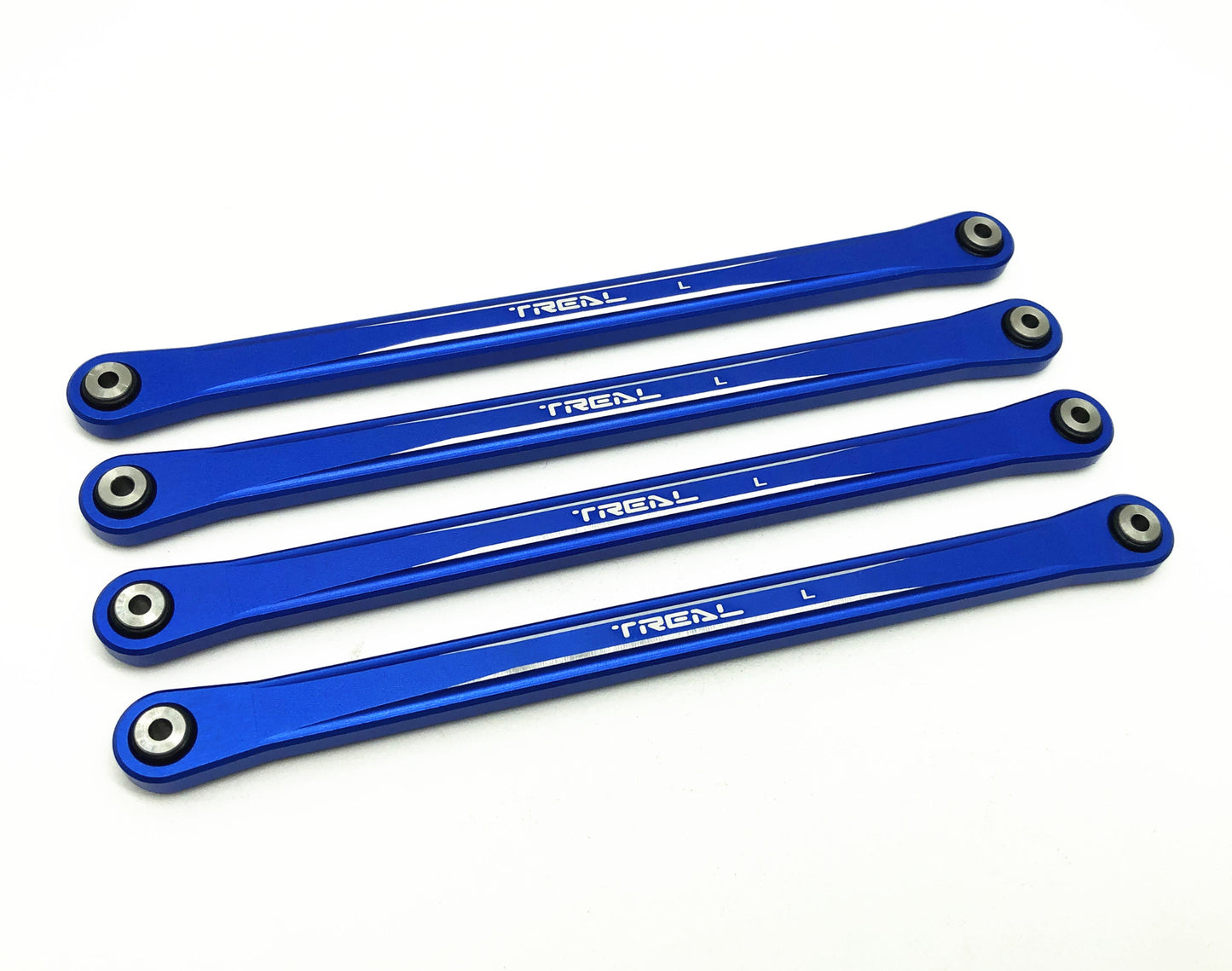 Treal Aluminum 7075 Lower Link Bars (4) Set for Losi LMT