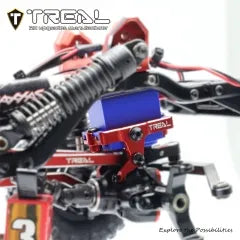 TREAL Aluminum 7075 Servo Mount Upgrades for Traxxas 1/18 TRX4M TRX4MT