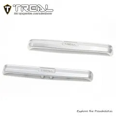 TREAL Aluminum 7075 Front & Rear Bumper Upgrades for 1/18 TRX4M K10 High Trail RC Crawler