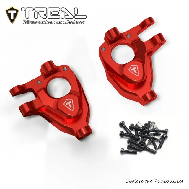 TREAL Aluminum 7075 Front Inner Portal Covers Steering Knuckles for Vanquish VRD/VS4-10