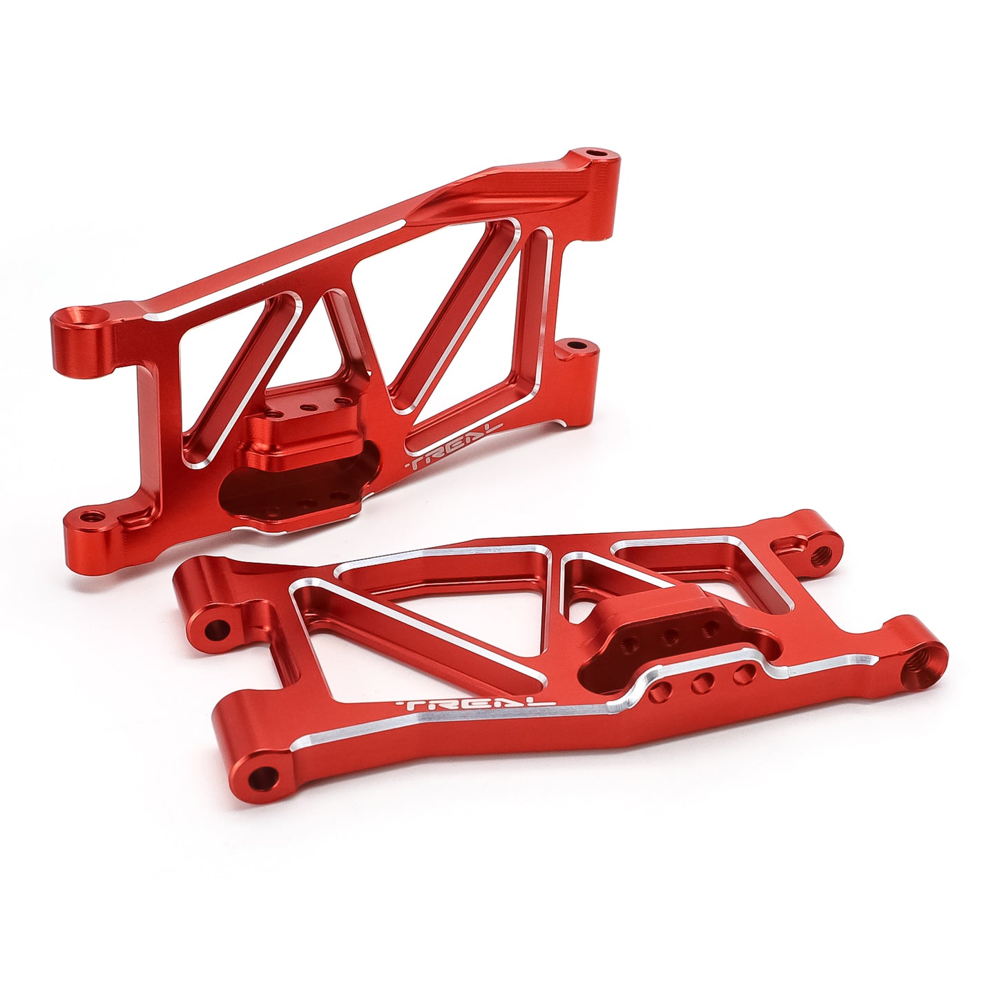 TREAL Alu# 7075 FR Suspension Arm Set (L&R) for Losi HAMMER REY 1/10 4WD Rock Racer
