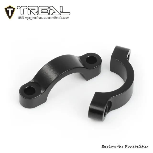 TREAL Aluminum 7075 Hydro Ram Steering Clamps CNC Machined Upgrades for Vanquish H10