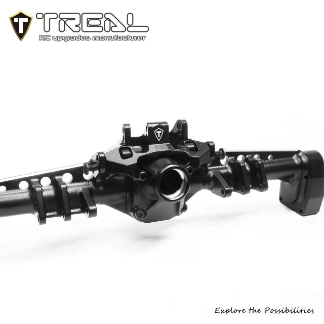 TREAL Aluminum 7075 Rear Upper Link Riser Mount for Axial Capra Currie F9 1/10 RC Crawler