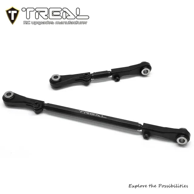 TREAL UTB18 Capra Adjustable Steering Links Tie-Rod Linkages Set (2pcs)