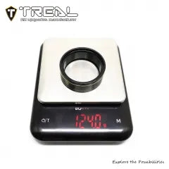 TREAL Brass Heavy Weight Center Internal Rings for 1.9 Beadlock Wheels Compatible with 1/10 RC Crawler TRX4 SCX10 III Capra Ascent