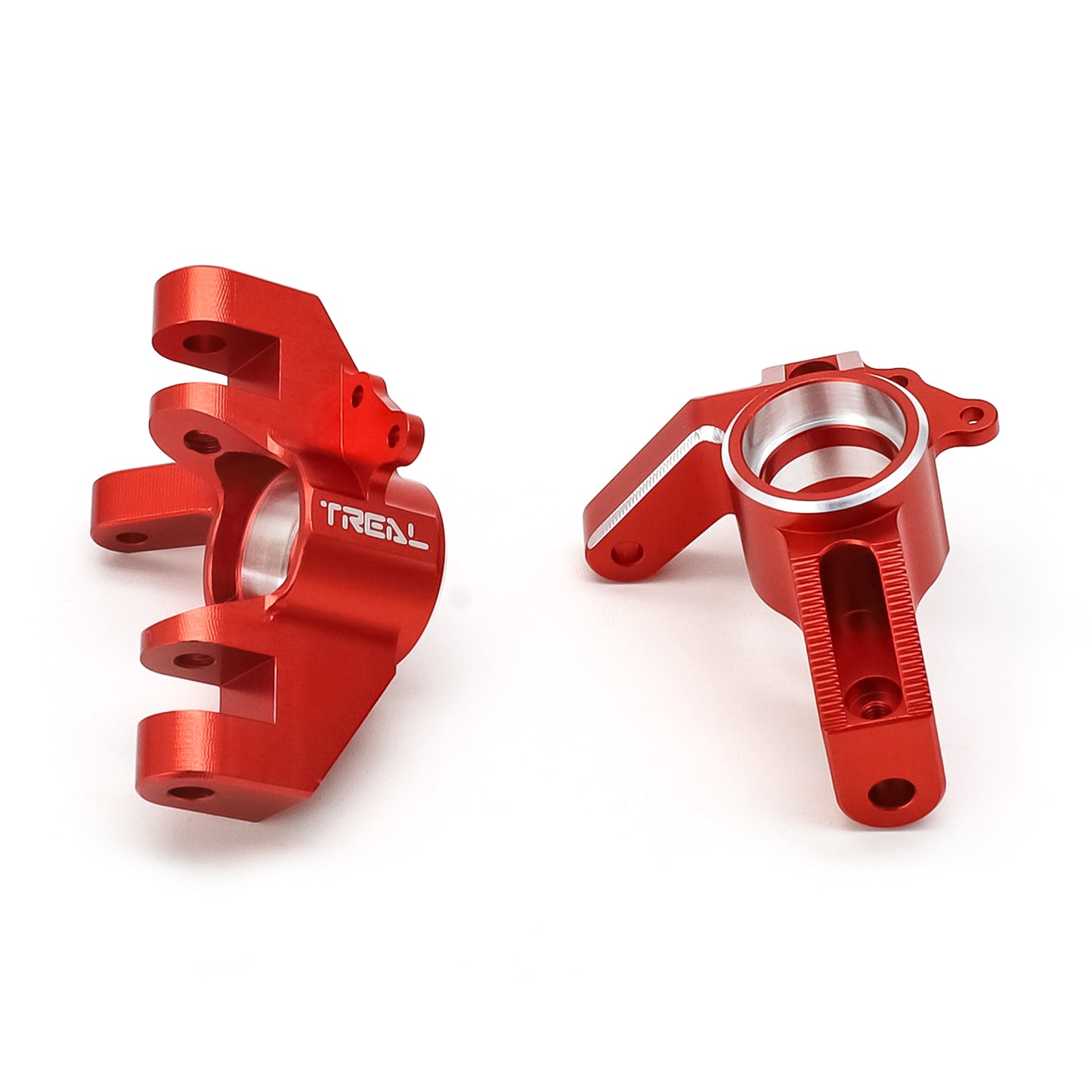 TREAL Alu# 7075 Front Steering Knuckles (Left&Right) for 1/10 Losi HAMMER REY U4