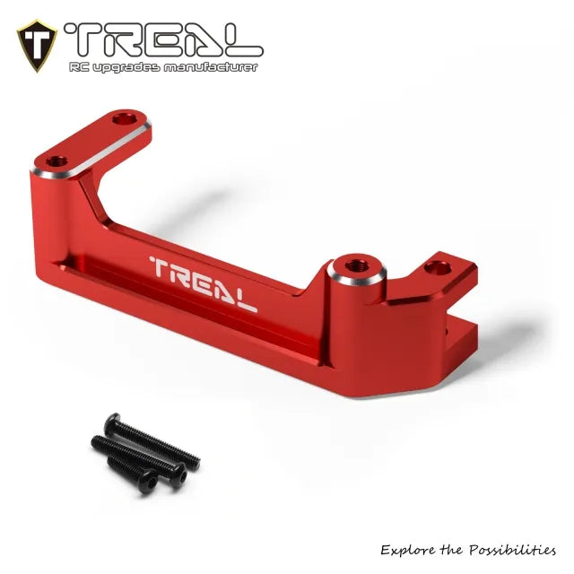 TREAL Aluminum 7075 Front Upper Links Mount Brace for Axial 1/8 AXP8 Gilamon