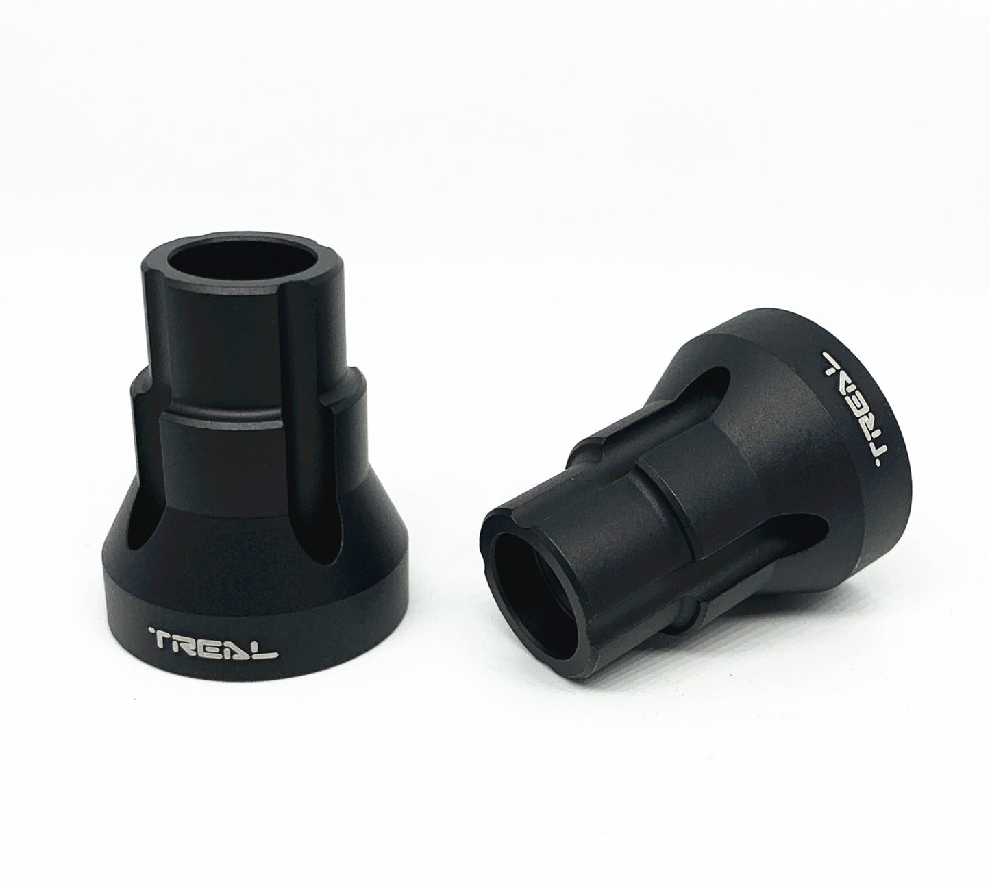 Treal Aluminum 7075 Rear Axle Mount Set 0 Degree for Losi LMT
