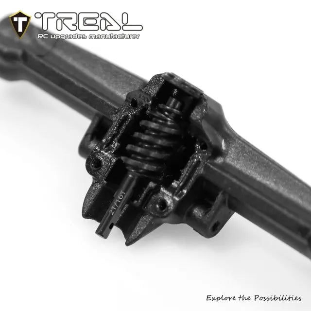 TREAL Harden Steel 2T/16T Axle Worm Gears Set for 1/30 Axial SCX30