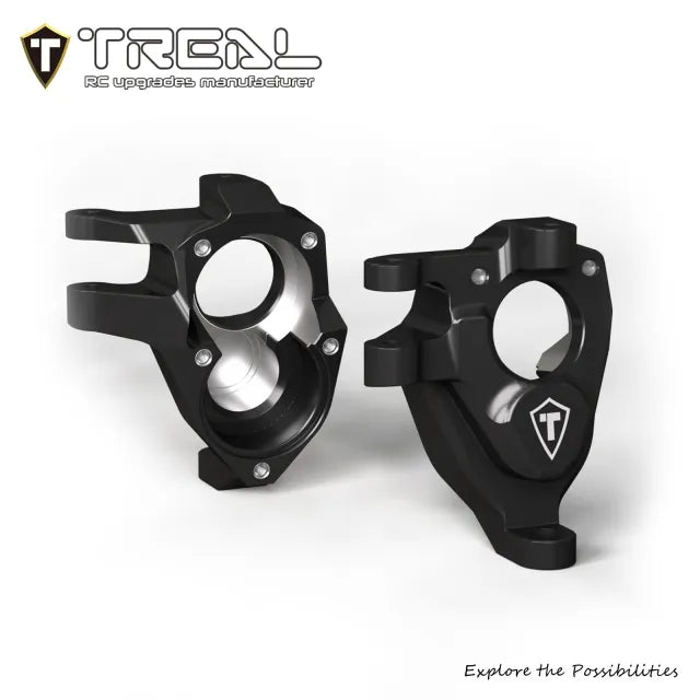 TREAL Aluminum 7075 Front Inner Portal Covers Steering Knuckles for Vanquish VRD/VS4-10