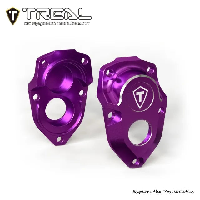 TREAL Aluminum 7075 Front Outer Portal Covers External Cap for Vanquish VRD/VS4-10