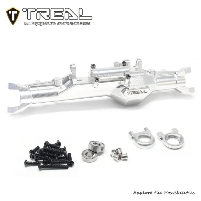 TREAL Aluminum 7075 Front Axle Housing CNC Billet Machined Upgrades for Vanquish Products H10 Optic