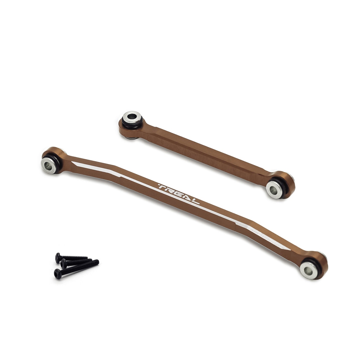 TREAL Aluminum 7075 Steering Links Steering Rod Tie Linkages Set for FMS FCX24