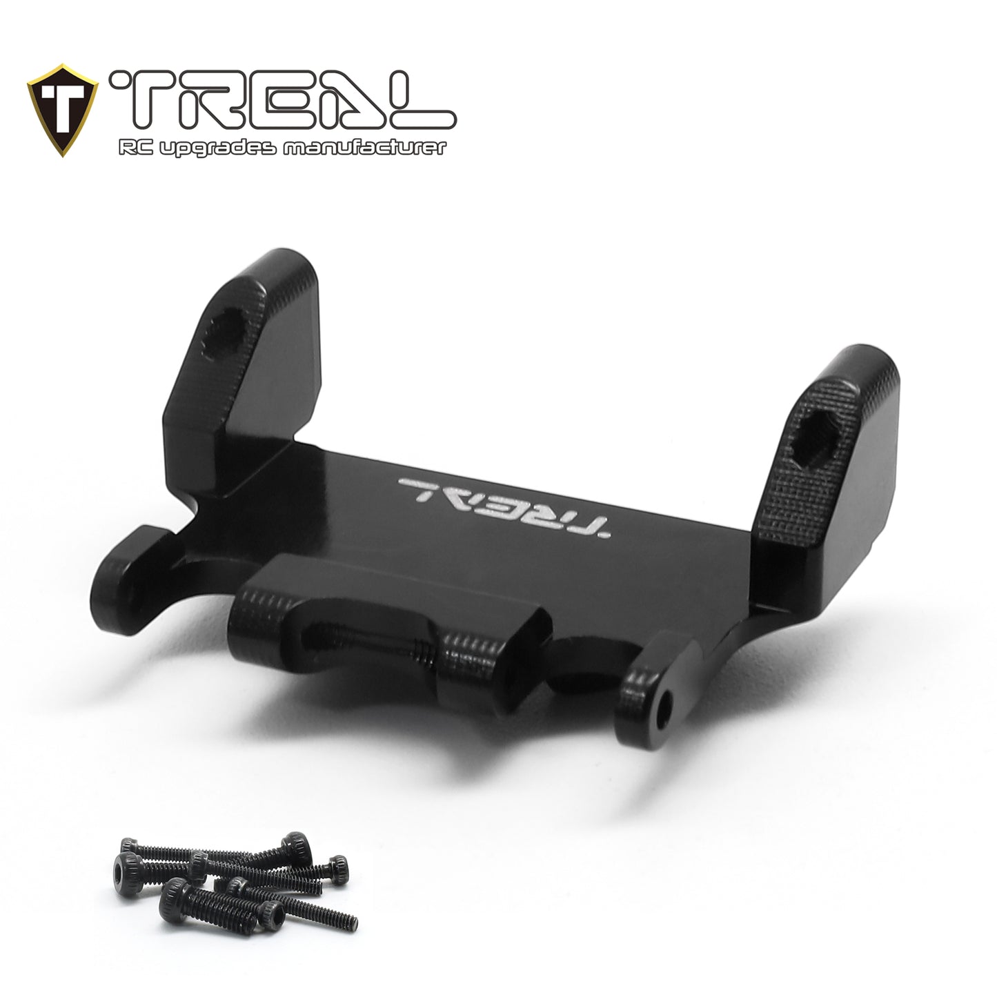 TREAL AX24 Aluminum 7075 Servo Mount Compatible with EMAX Servo for 1/24 Axial AX24 XC-1 4WS Crawler