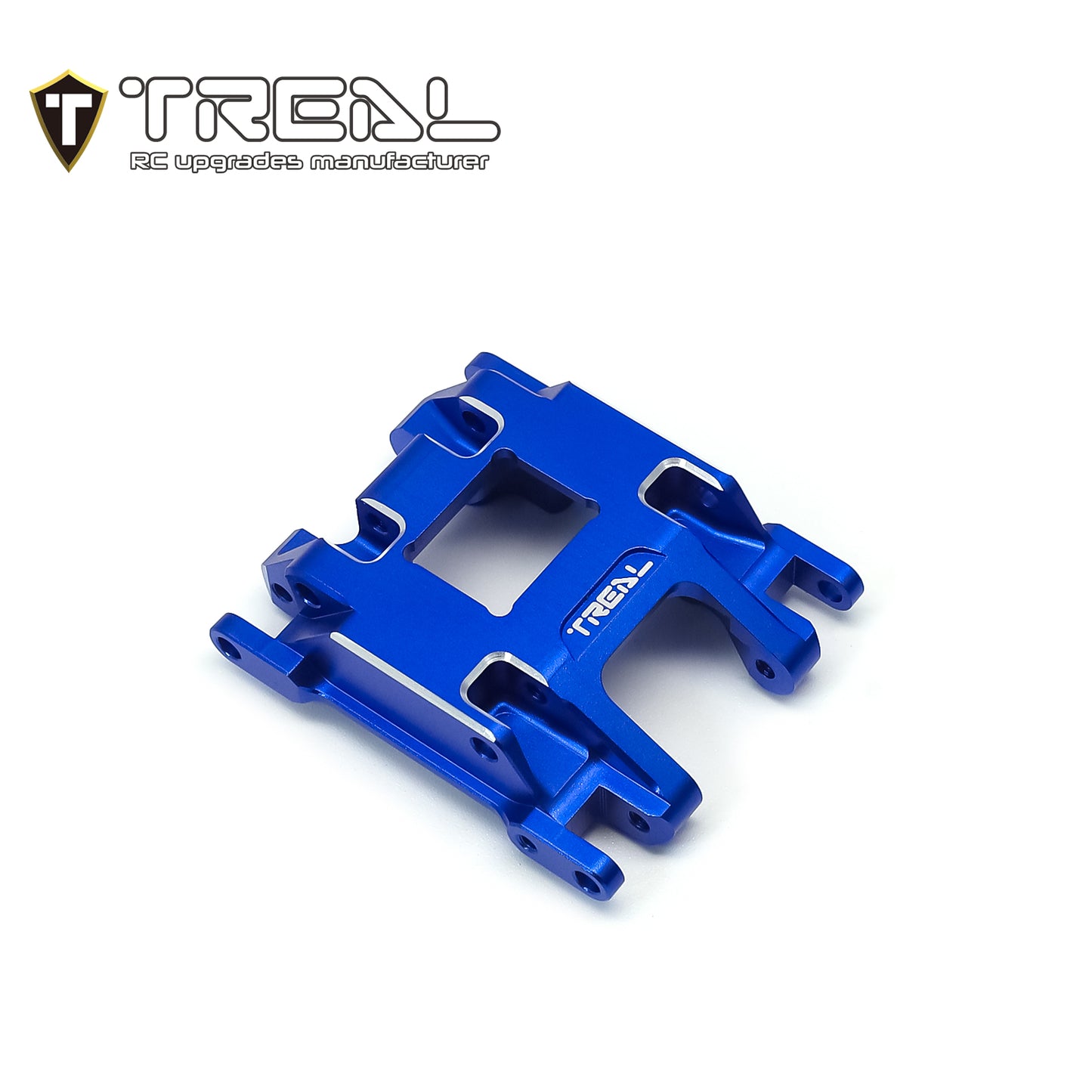 TREAL Aluminum 7075 Center Skid Plate CNC Machined Upgrdes for 1/18 TRX4M Defender Bronco K10 F150