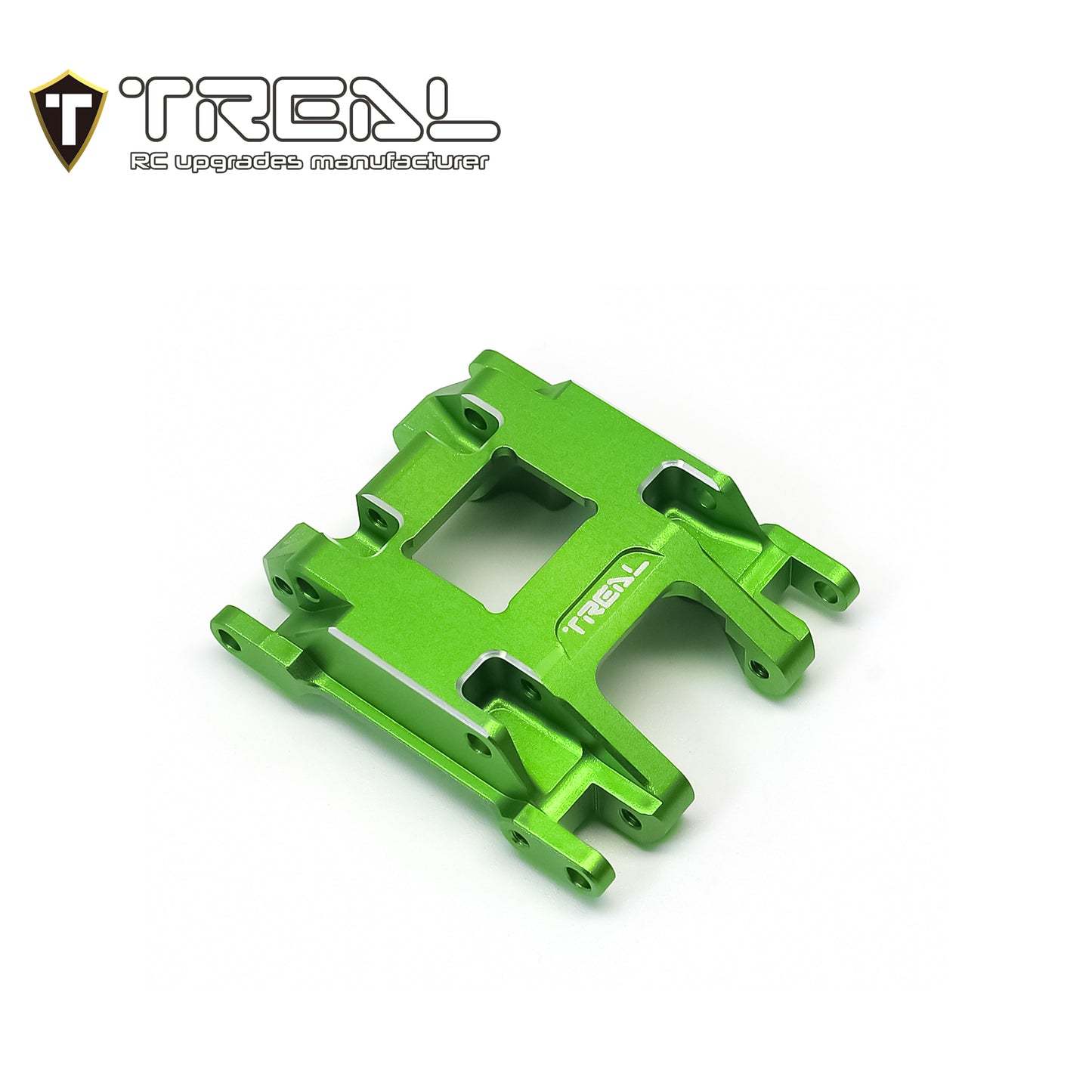 TREAL Aluminum 7075 Center Skid Plate CNC Machined Upgrdes for 1/18 TRX4M Defender Bronco K10 F150