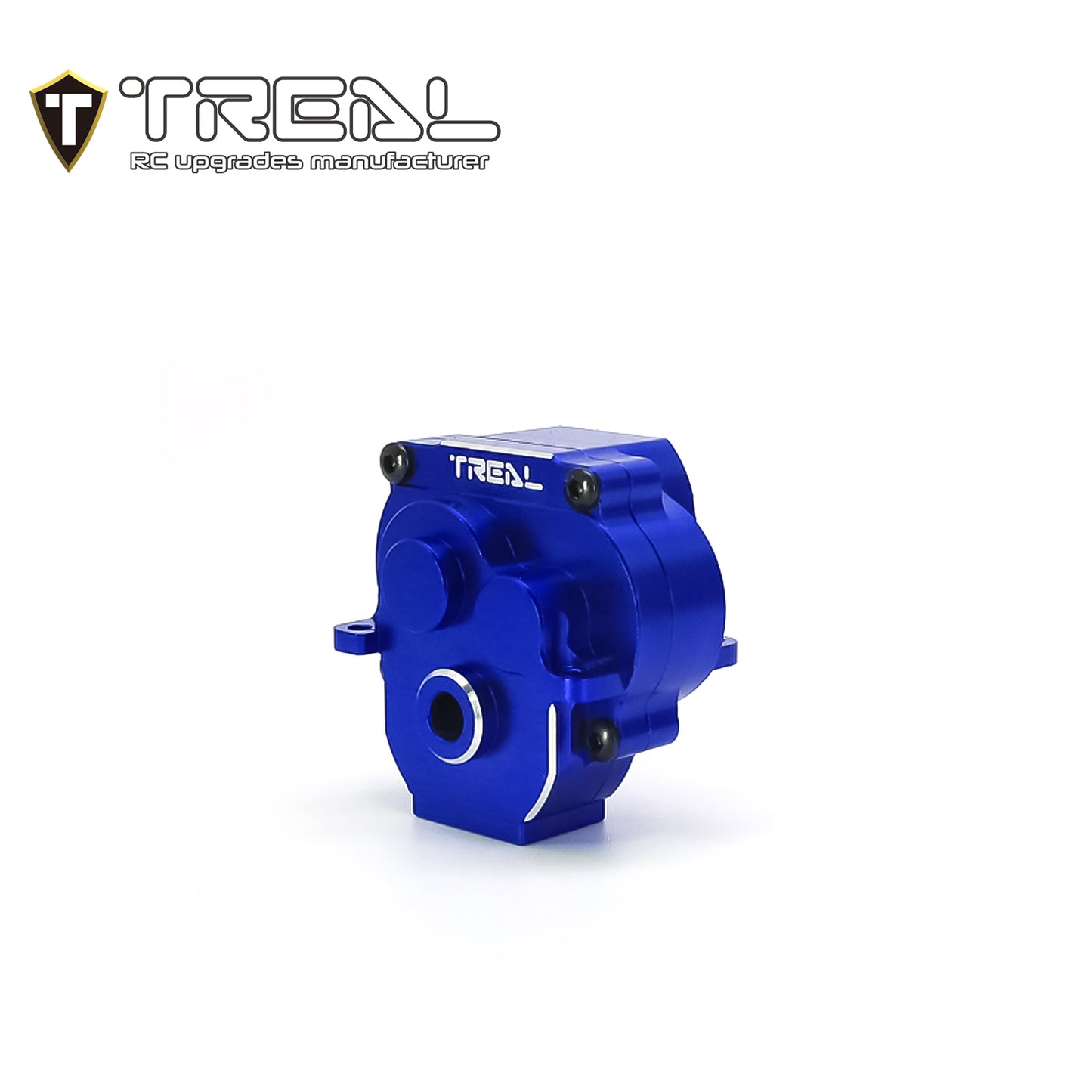 TREAL Aluminum 7075 Differential Gearbox Housings for Traxxas 1/18 TRX4M TRX4MT