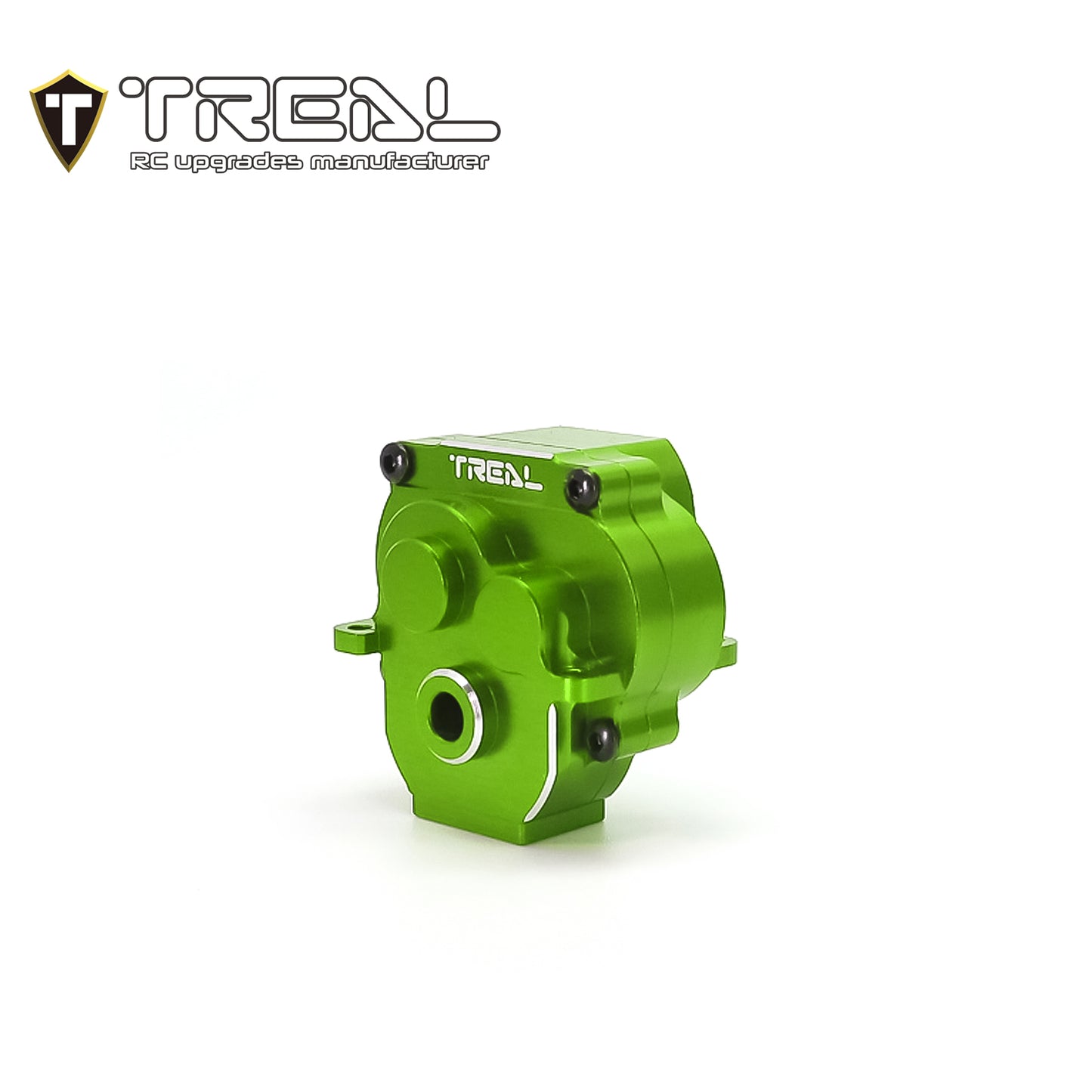 TREAL Aluminum 7075 Differential Gearbox Housings for Traxxas 1/18 TRX4M TRX4MT