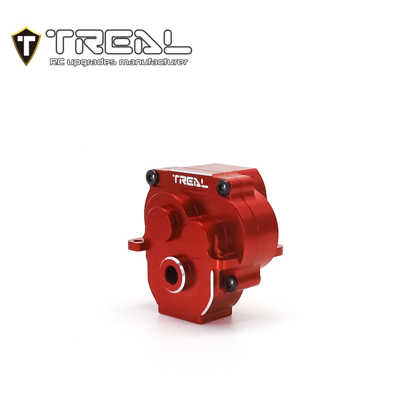 TREAL Aluminum 7075 Differential Gearbox Housings for Traxxas 1/18 TRX4M TRX4MT