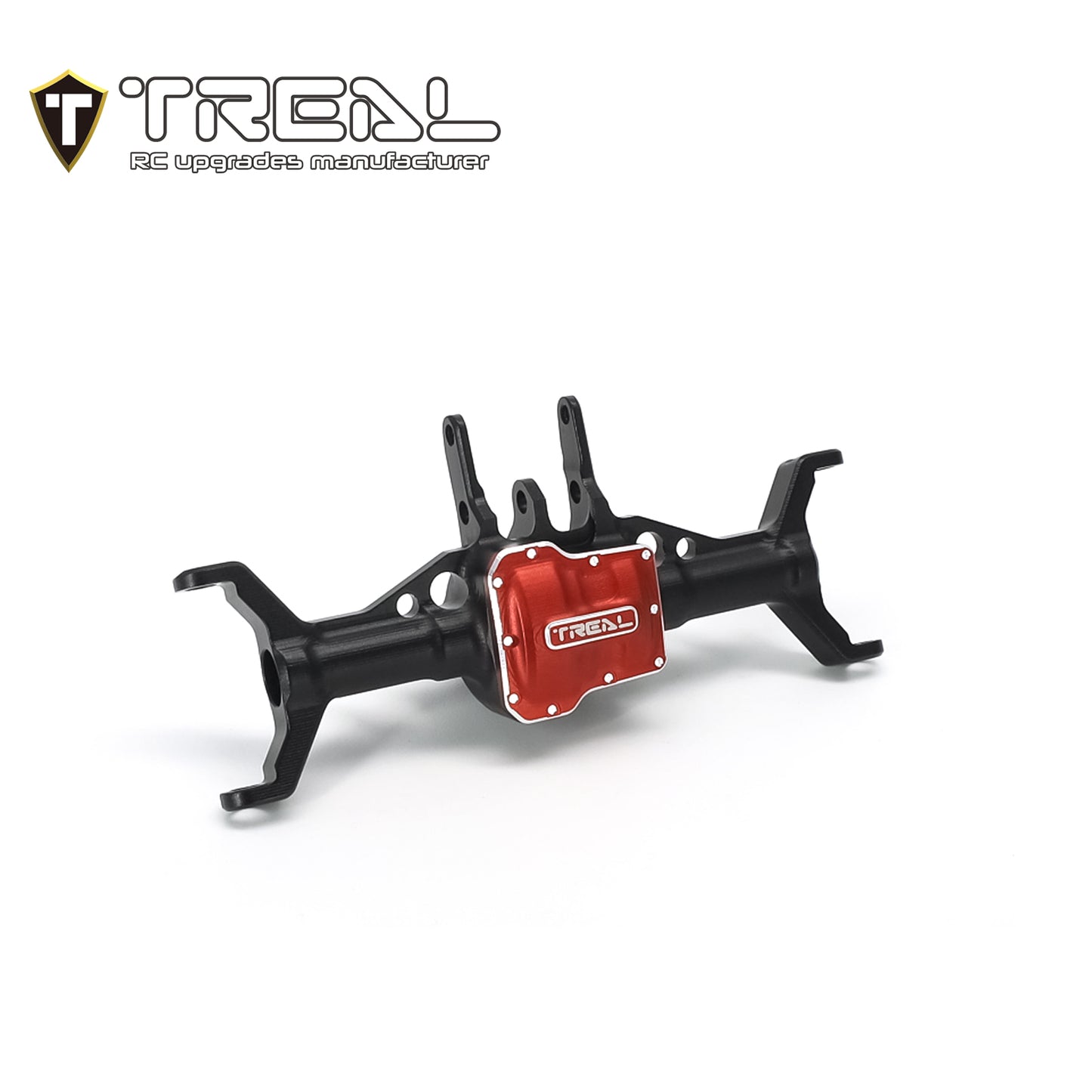 TREAL Aluminum 7075 Front Axle Housing, w Caster Blocks (C-Hubs) for 1/18 TRX4M Defender Bronco