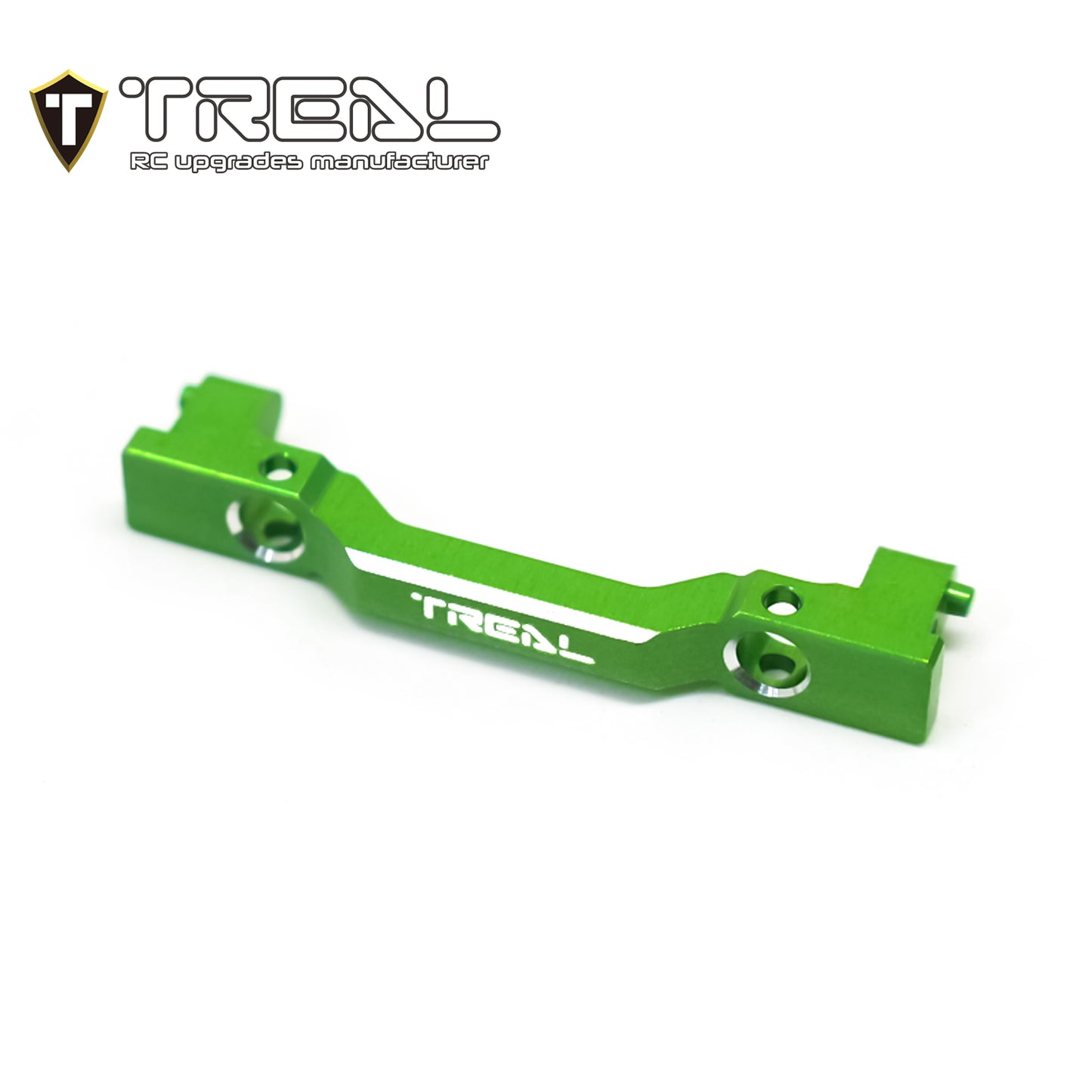 TREAL Aluminum 7075 Front Bumper Mount for Axial SCX24 Deadbolt AXI90081 1/24 RC Crawler Car Upgrade Parts