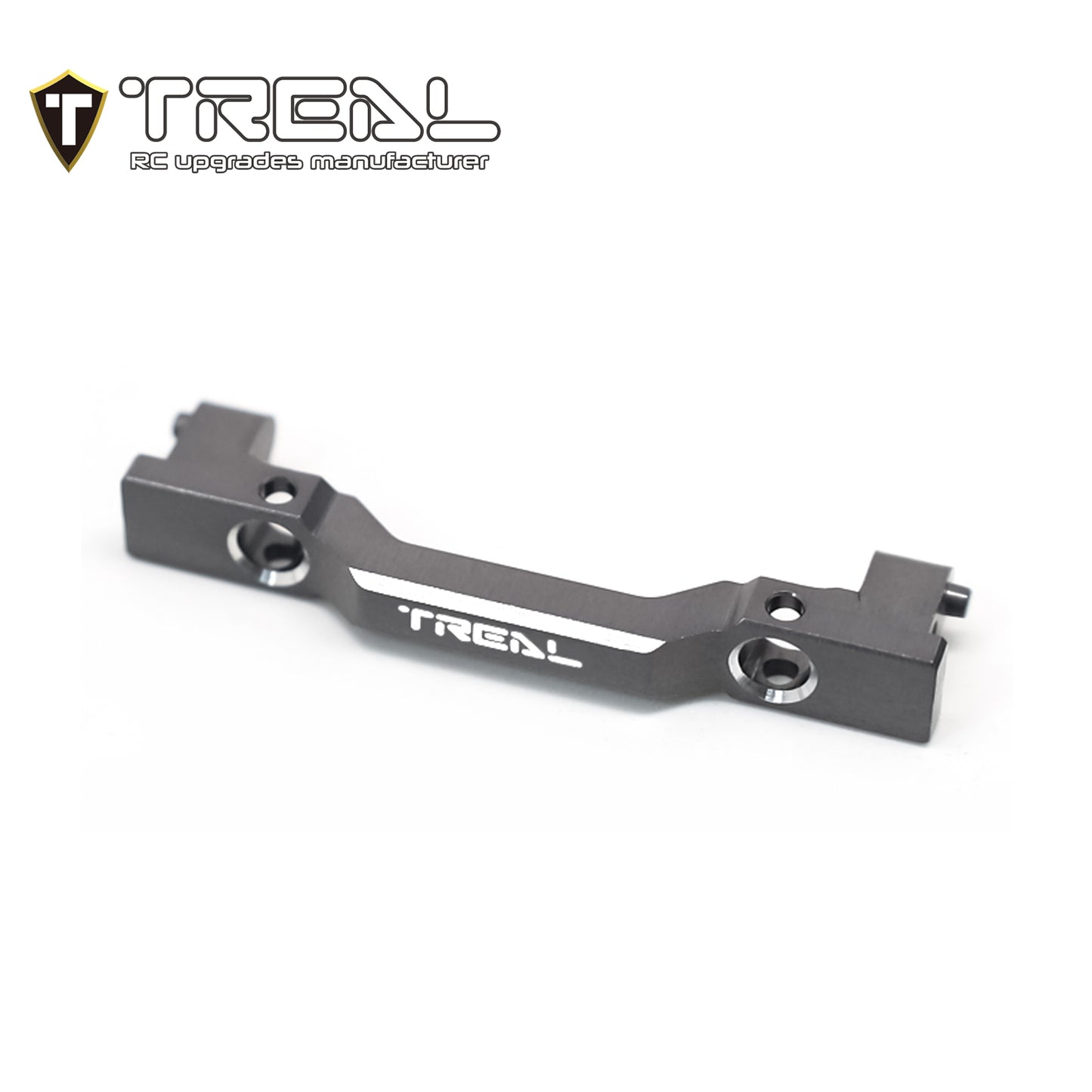 TREAL Aluminum 7075 Front Bumper Mount for Axial SCX24 Deadbolt AXI90081 1/24 RC Crawler Car Upgrade Parts