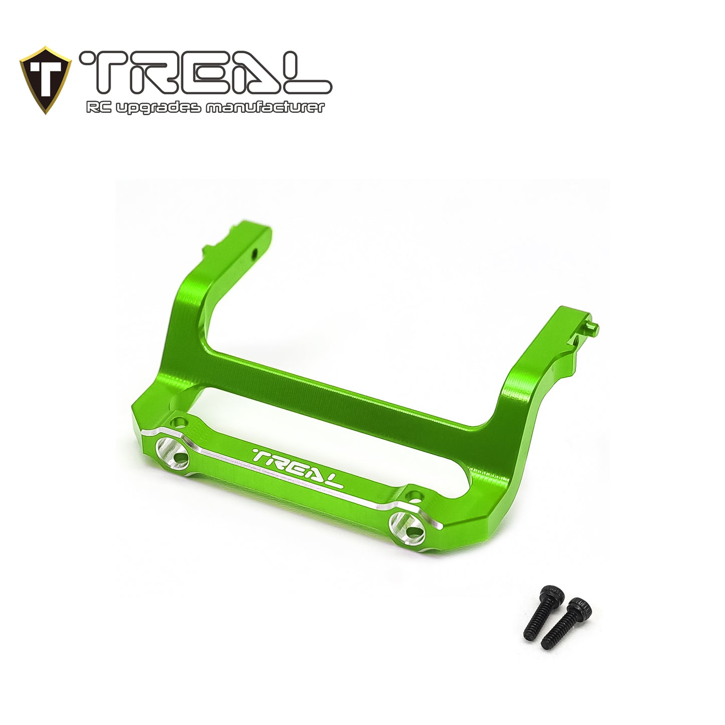 TREAL Aluminum 7075 Front Bumper Mount for Axial SCX24 Chevrolet C10 Upgrades