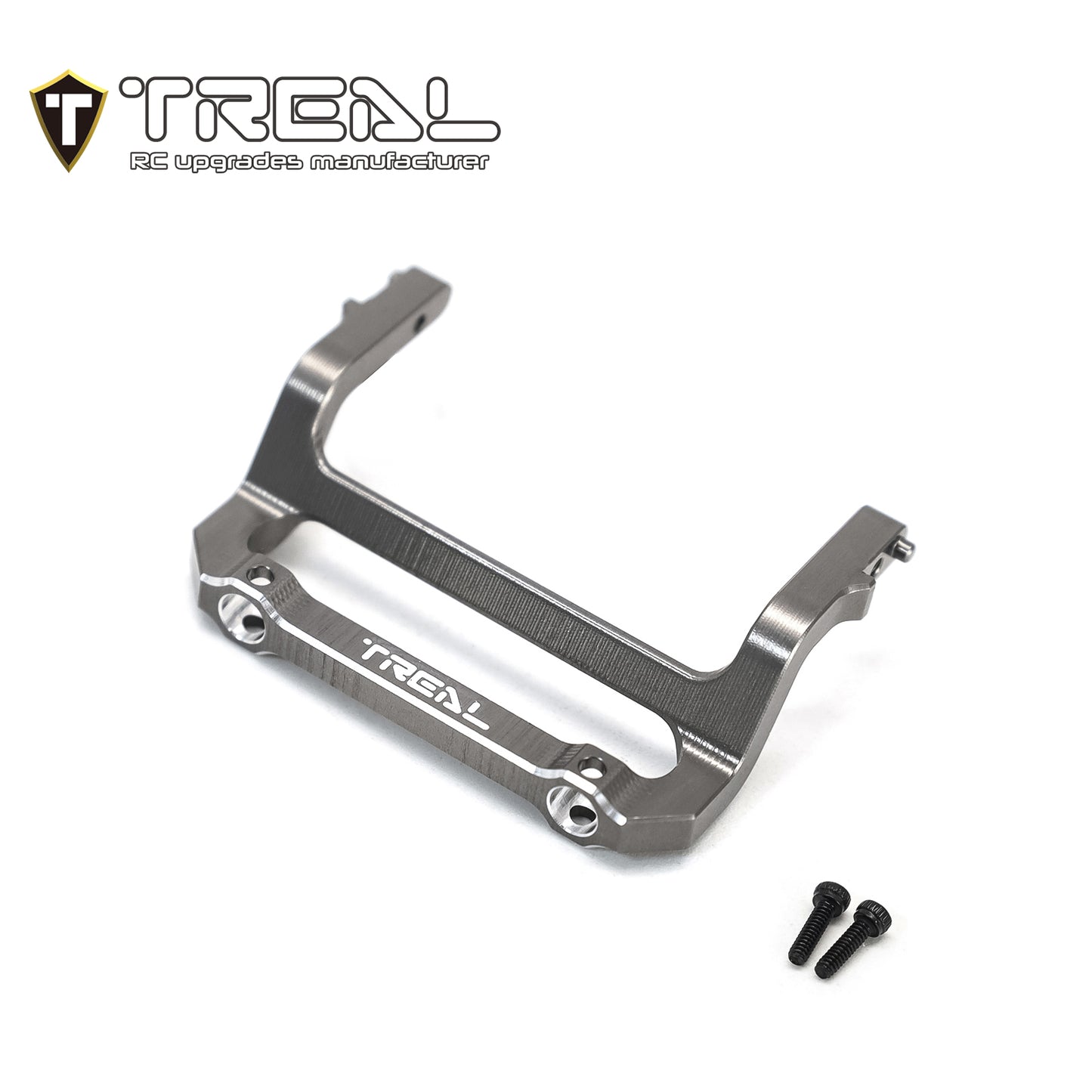 TREAL Aluminum 7075 Front Bumper Mount for Axial SCX24 Chevrolet C10 Upgrades