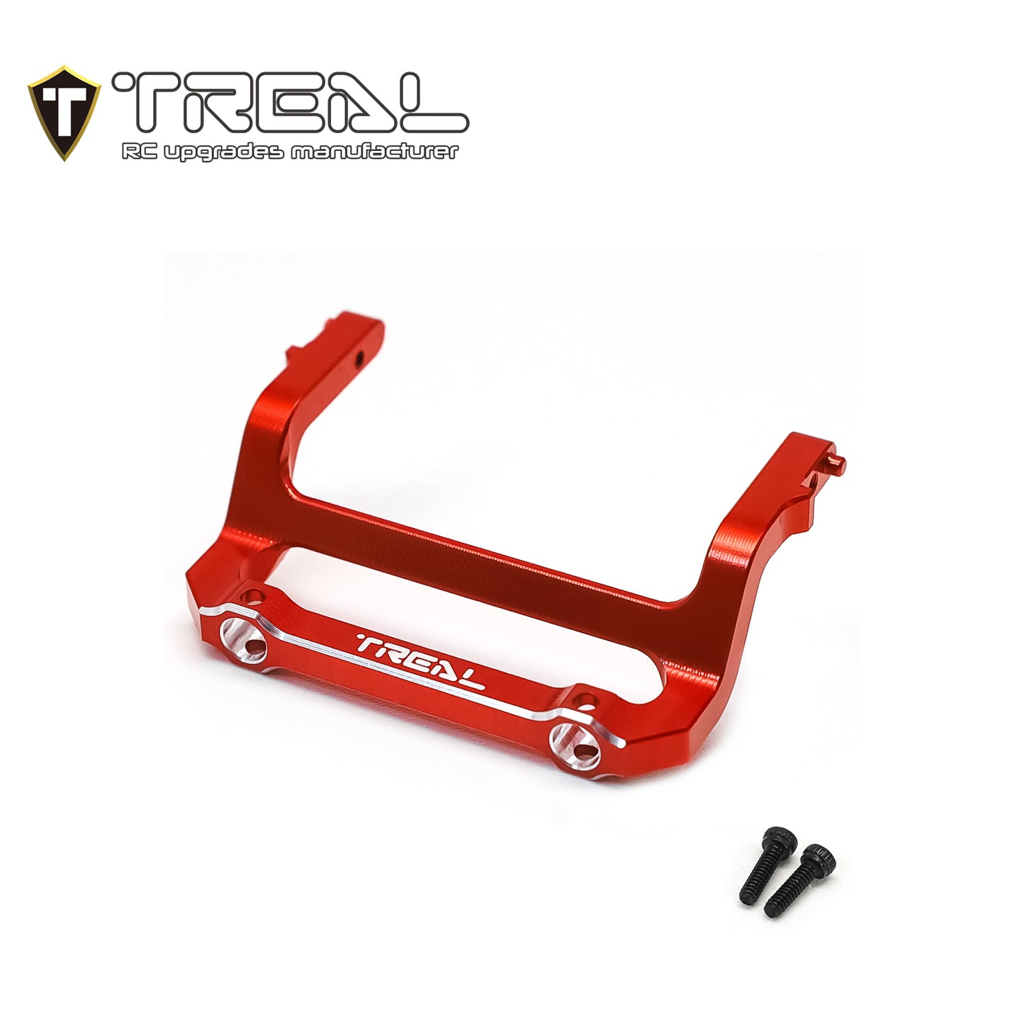 TREAL Aluminum 7075 Front Bumper Mount for Axial SCX24 Chevrolet C10 Upgrades
