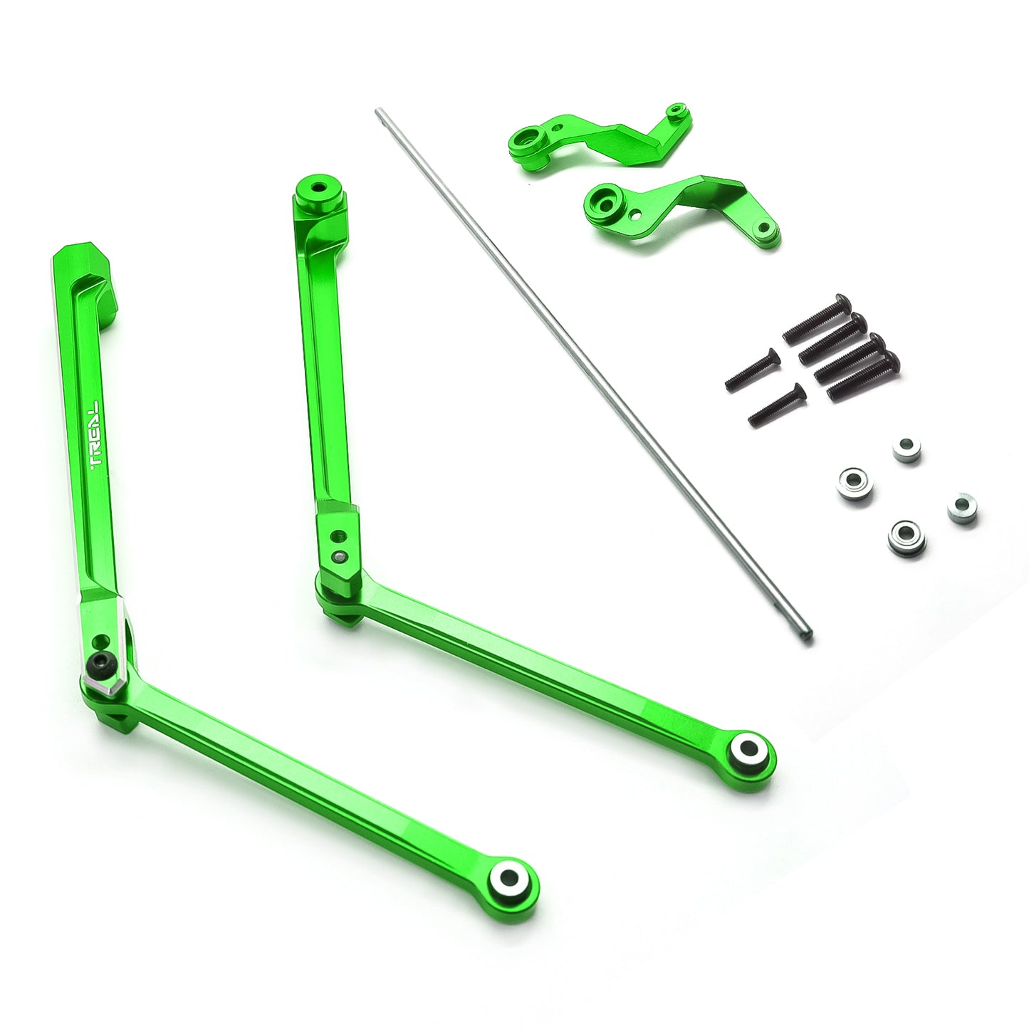 TREAL Aluminum 7075 Rear Sway Bar (Left&Right) Set for LOSI 1/10 4WD HAMMER REY U4