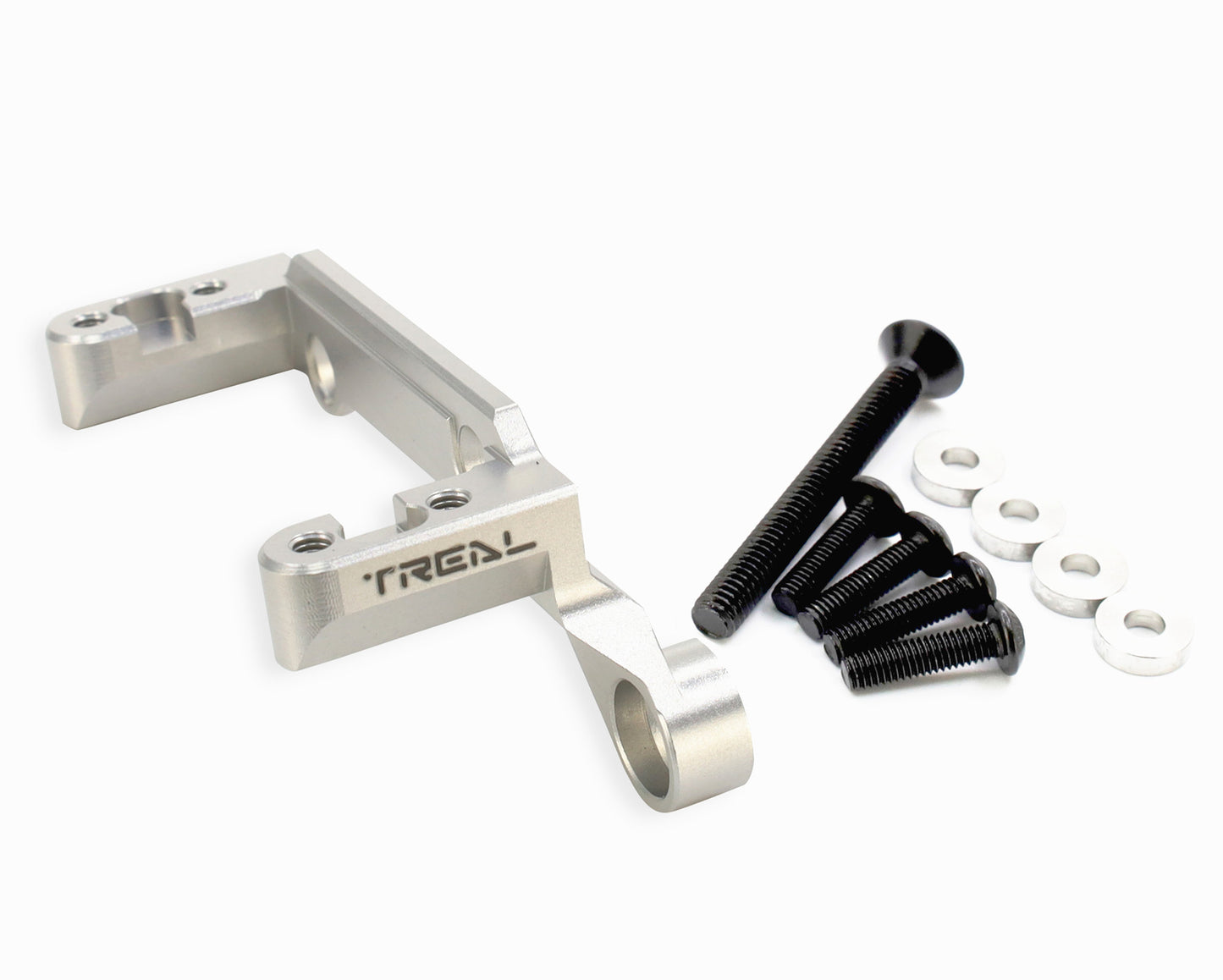 TREAL Aluminum 7075 SCX6 2-Speed Trans Case BRAC S, CNC Machined Transmission Case Brace for Axial SCX6 Upgrades 1/6 Rock Crawler