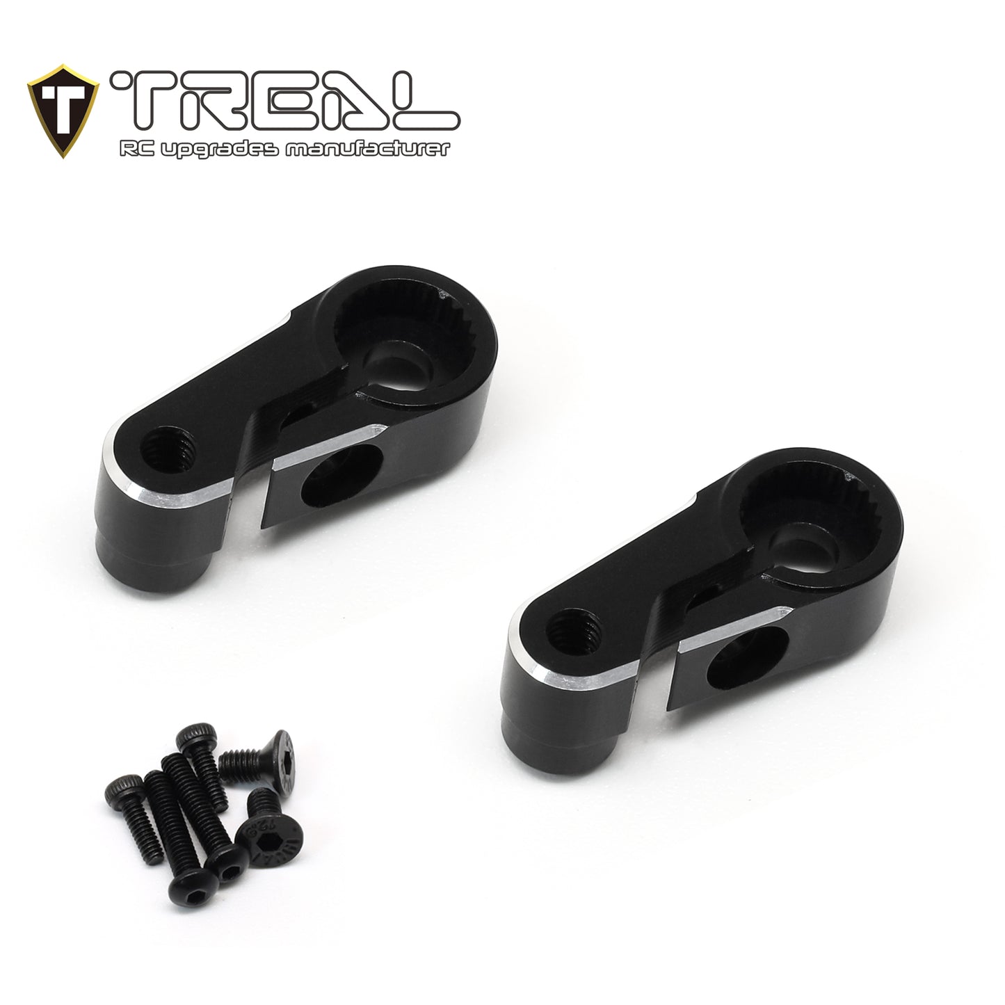 TREAL Aluminum 7075 Servo Horn 25T Steering Servo Arm (2pcs) for 1/18 TRX4M