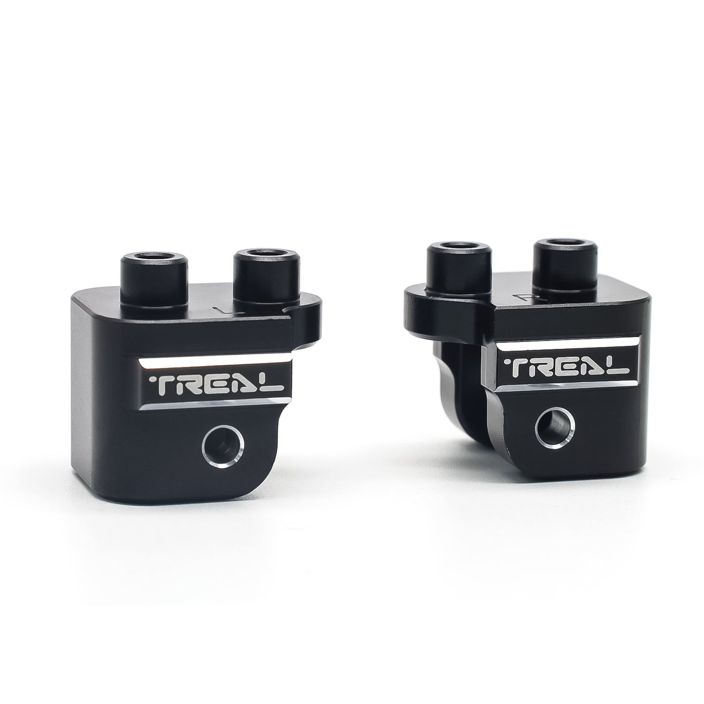TREAL Aluminum Rear Upper Axle Mount Set Upper Suspension Link Mounts for 1/10 Losi Hammer Rey U4