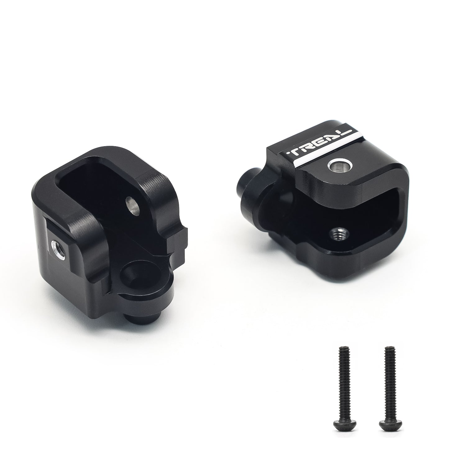 TREAL Aluminum Rear Upper Axle Mount Set Upper Suspension Link Mounts for 1/10 Losi Hammer Rey U4