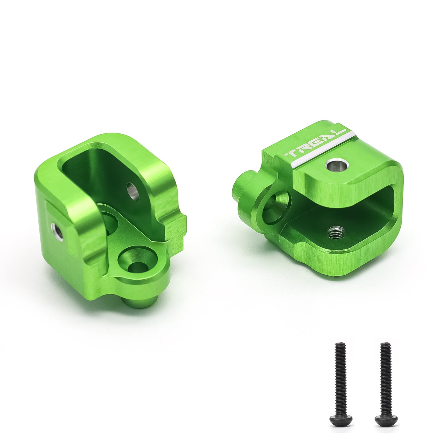 TREAL Aluminum Rear Upper Axle Mount Set Upper Suspension Link Mounts for 1/10 Losi Hammer Rey U4