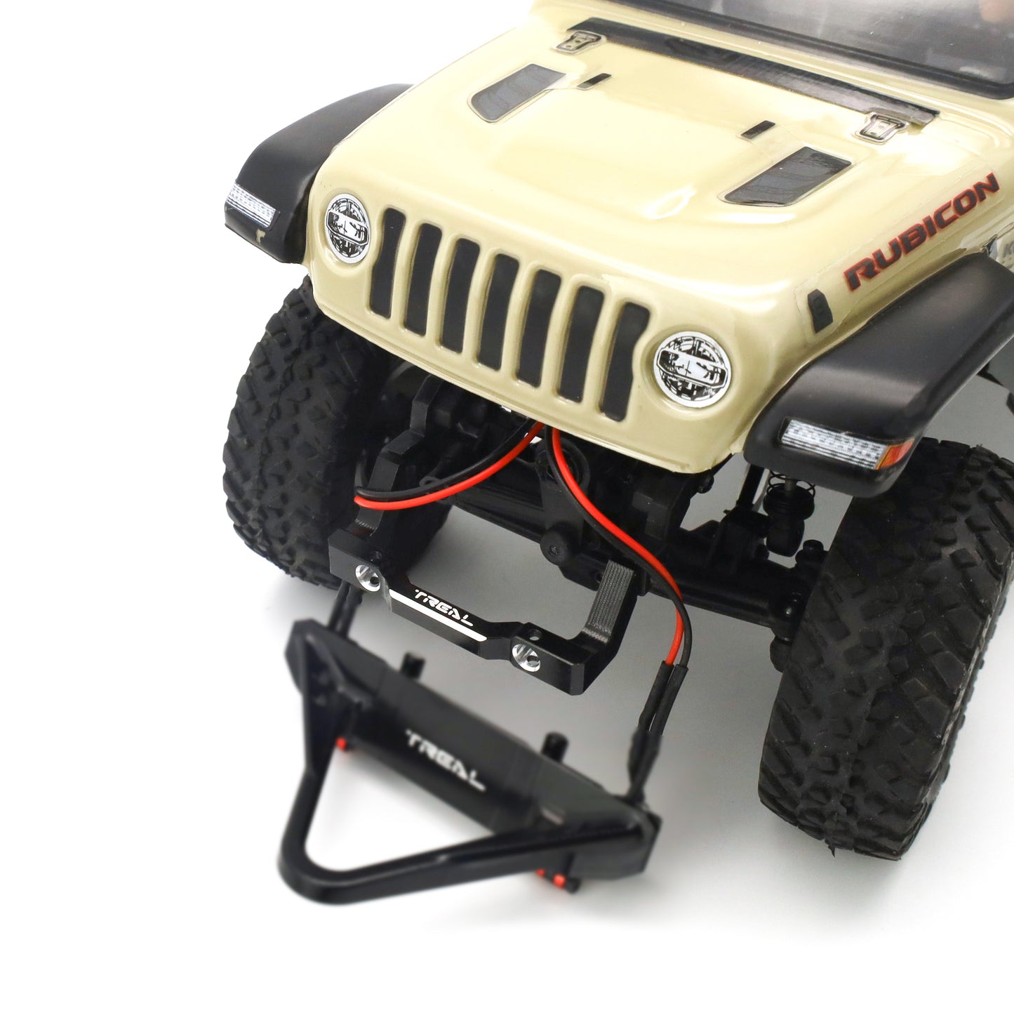 TREAL Axial SCX24 Gladiator Front Bumper Mount Alu 7075