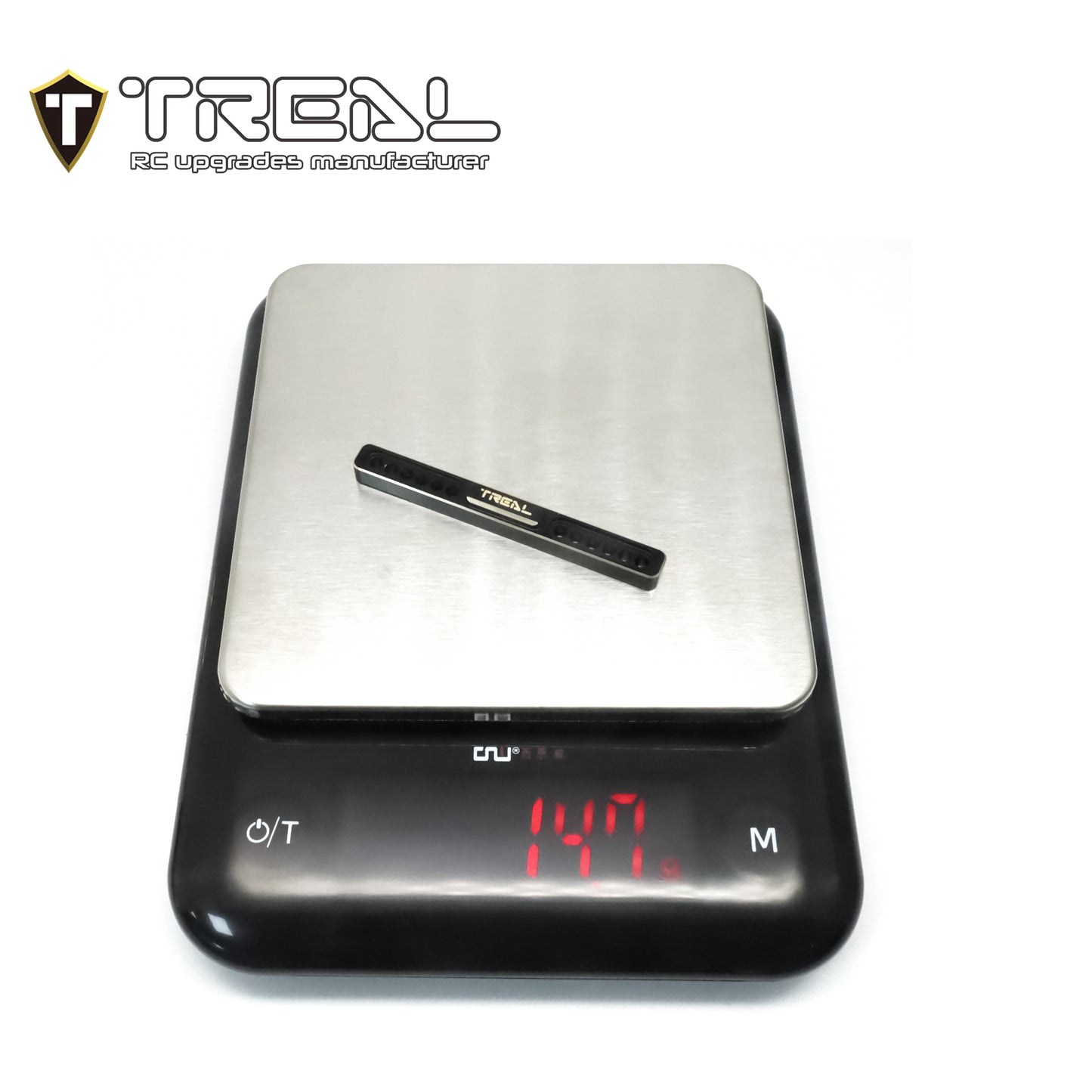 TREAL Brass Boulder Bars CNC Machined Weight Upgrdes for 1/18 TRX4M