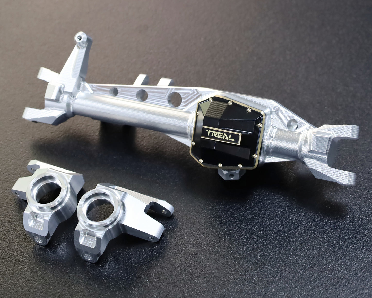 TREAL Brass Diff Cover for SCX6 Front Rear Bridge Axle ,Compatible with Axial SCX6 1/6 RC Crawler Car
