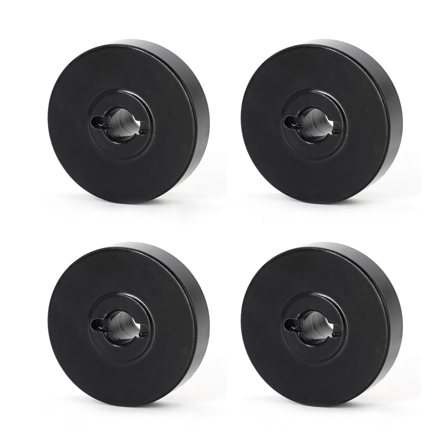 TREAL Brass Extended Wheel Hubs Wheel Spacers +5mm (4p) for FMS FCX24