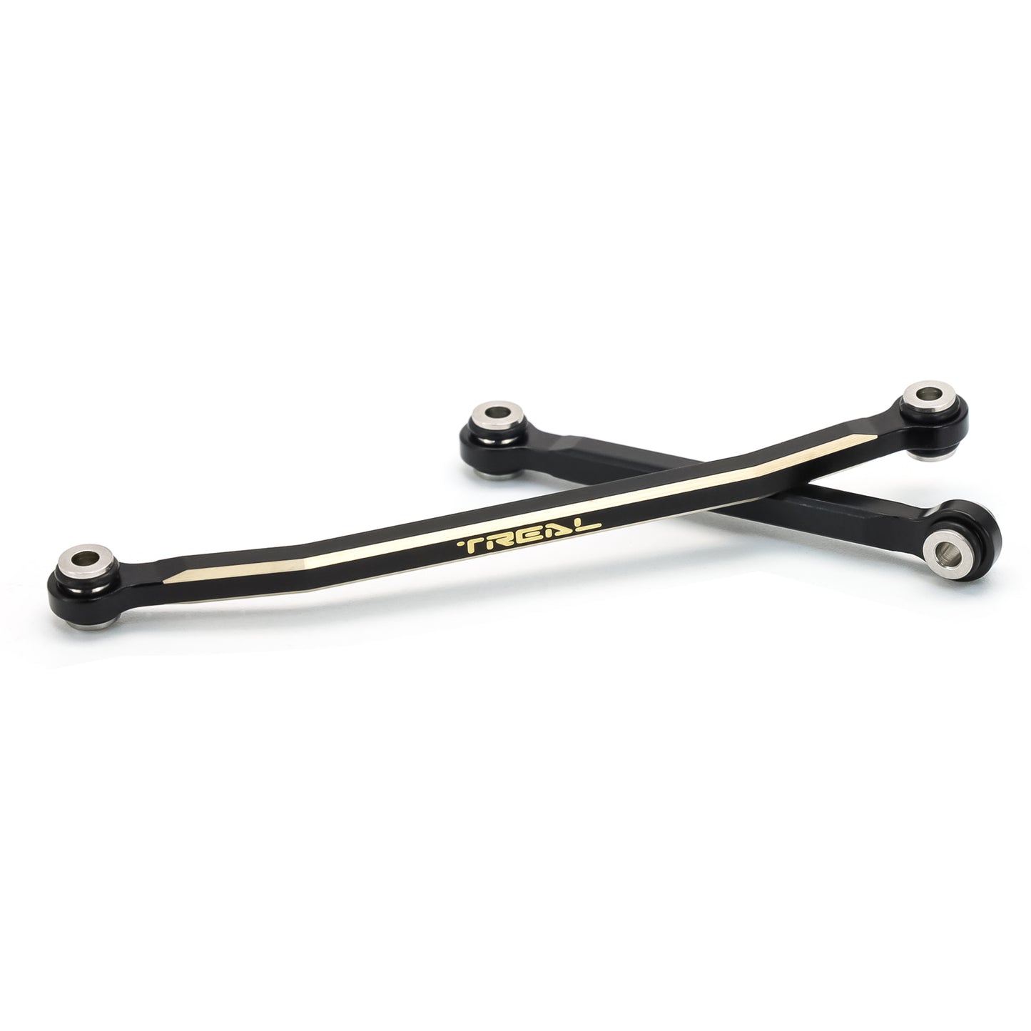 TREAL Brass Steering Links Steering Rod Tie Linkages Set for FMS FCX24