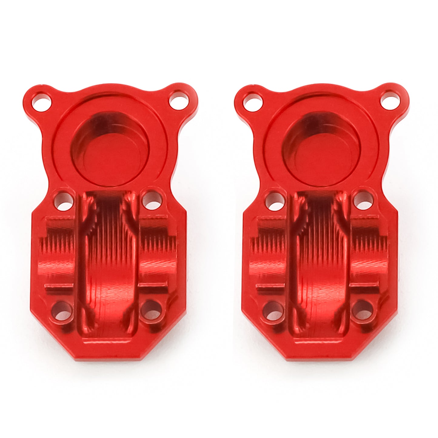 TREAL SCX24 Axle Diff Cover Aluminum 7075 (2P) for Axial SCX24 Deadbolt C10 Gladiator Bronco