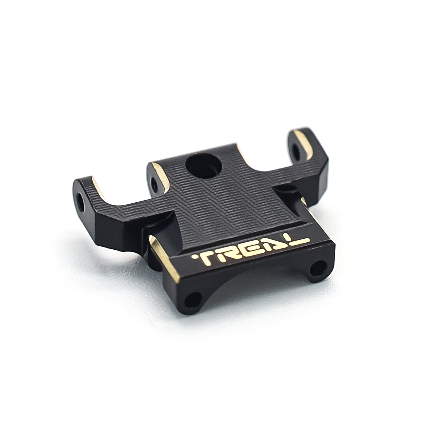 TREAL SCX24 Brass Rear Upper Links Mount for Axial SCX24 Deadbolt C10 Gladiator Bronco