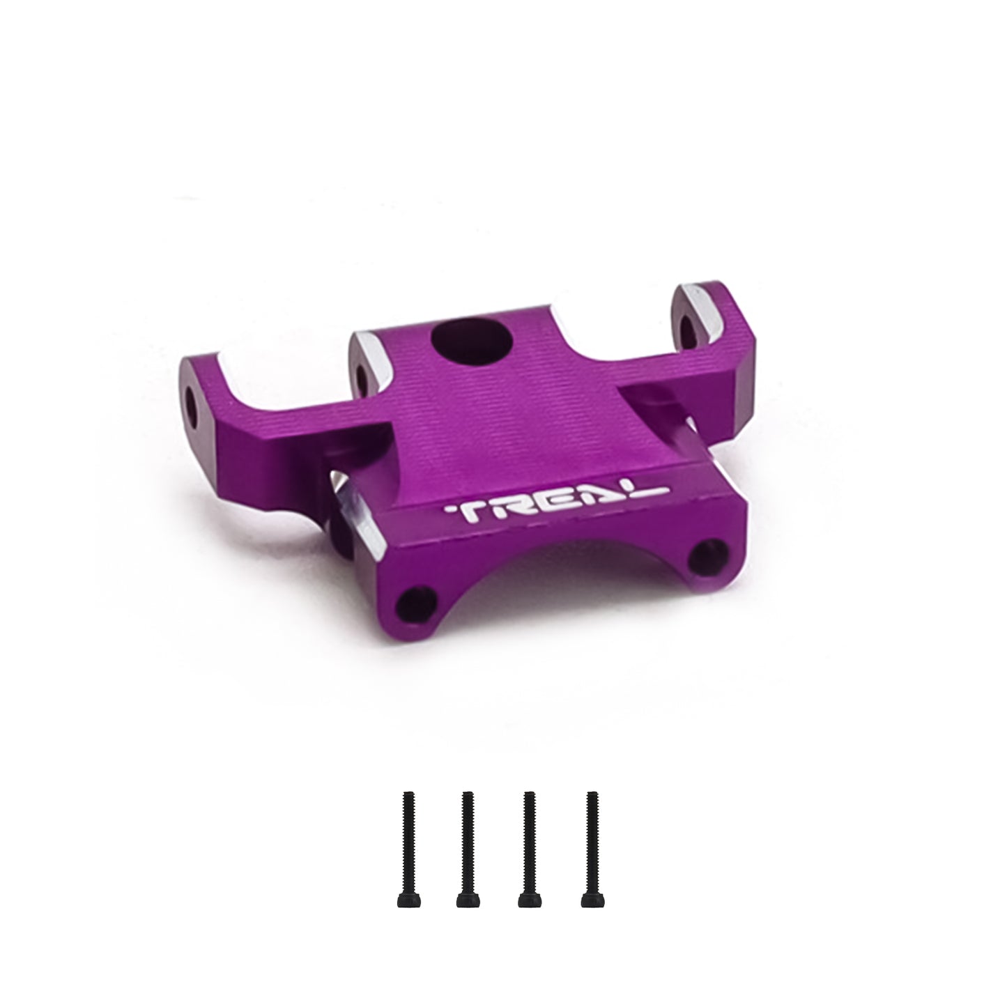 TREAL SCX24 Rear Upper Links Mount Alu#7075 for Axial SCX24 Deadbolt C10 Gladiator Bronco