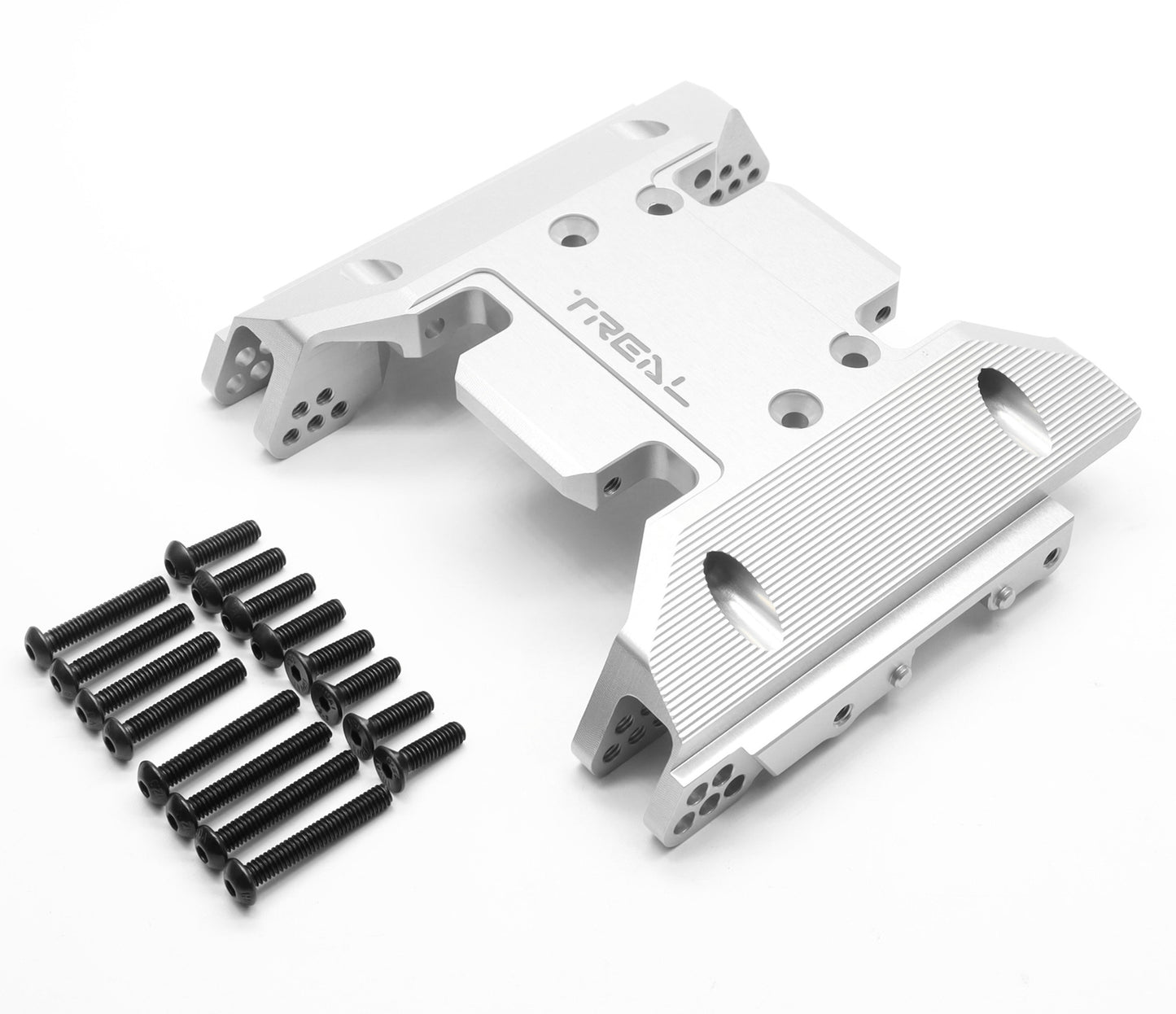TREAL SCX6 Center Skid Plate Alu 7075 CNC Billet Machined for Axial SCX6 Upgrades Parts