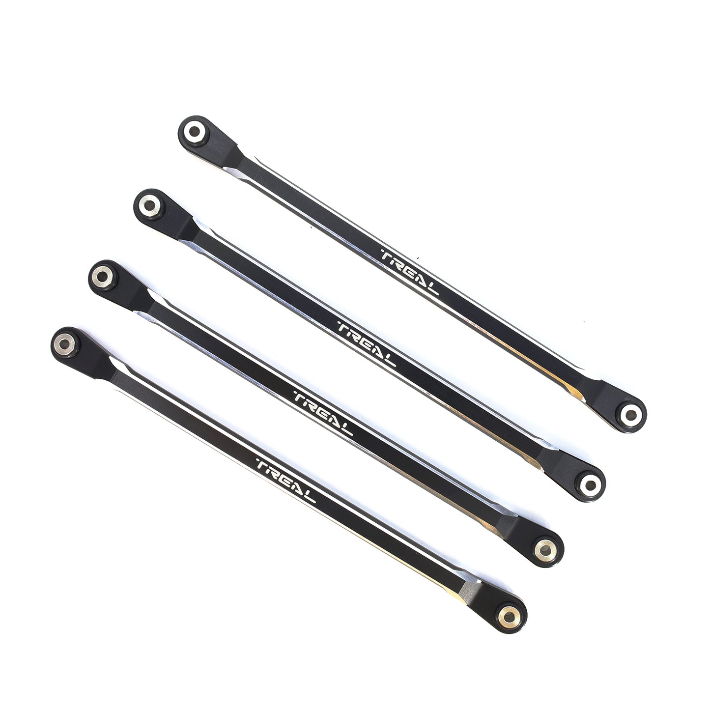 TREAL SCX6 Lower Links Set (4) Aluminum 7075 Rod Links Replacements for Axial SCX6